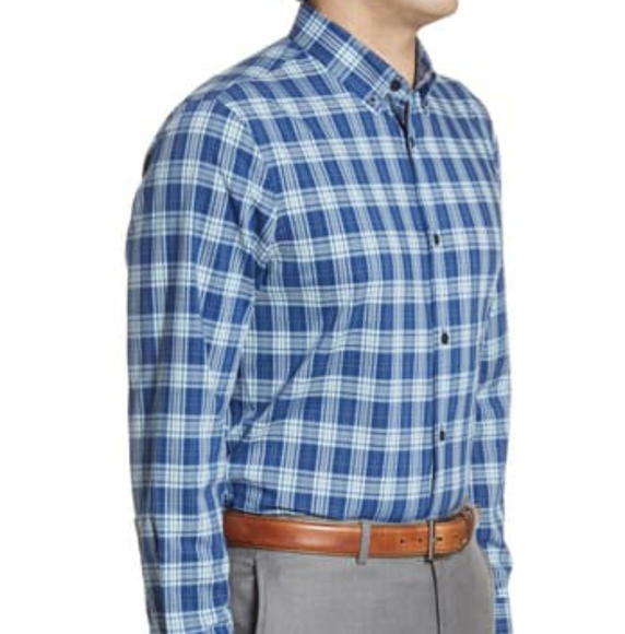 Nordstrom Tech-Smart Regular Fit Walter Plaid - Picture 4 of 9